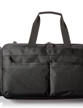 VICTORINOX/维氏男士黑色休闲旅行手提单肩包美国直邮323004