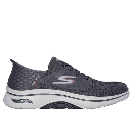 Skechers/斯凯奇男鞋运动鞋Go Walk系列免提一脚蹬透气健步鞋夏季