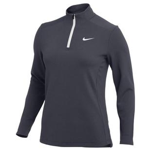 Nike 1817061 耐克女运动卫衣套头半拉链上衣保暖高领吸湿排汗正品