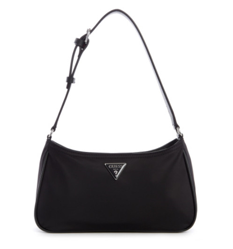 GUESS盖尔斯女包单肩包腋下包时尚Little Bay手提夏季尼龙布经典