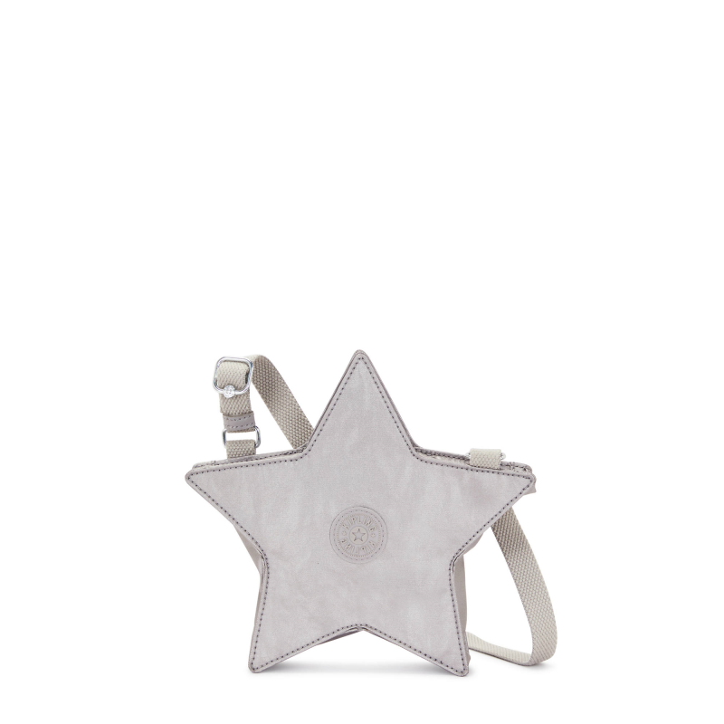 Kipling凯浦林女包斜挎包星星包五角星金属色迷你轻巧旅行穿搭