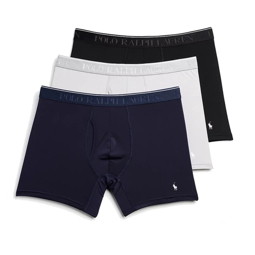 POLO RALPH LAUREN/拉夫劳伦男平角四角内裤新款3条装正品1083692