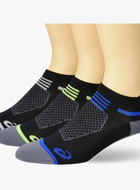 Asics/亚瑟士男女同款袜子3双装中筒运动透气春夏正品3033A685