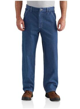 carhartt卡哈特男牛仔裤中年爸爸柔软纯棉宽松休闲正品35481-B13