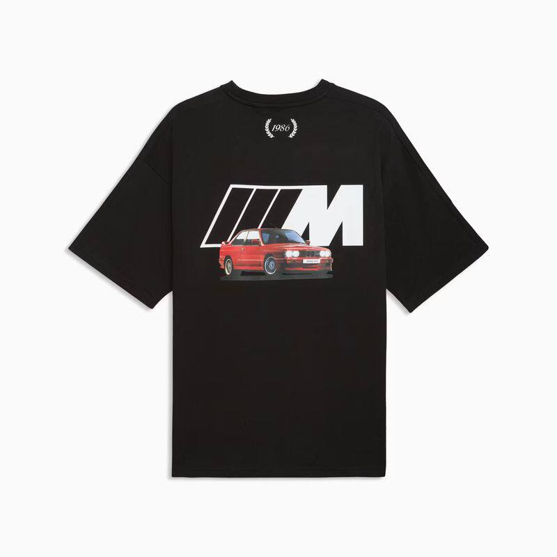 puma彪马男T恤短袖宝马联名款BMW M3系列40周年纪念款美国直邮
