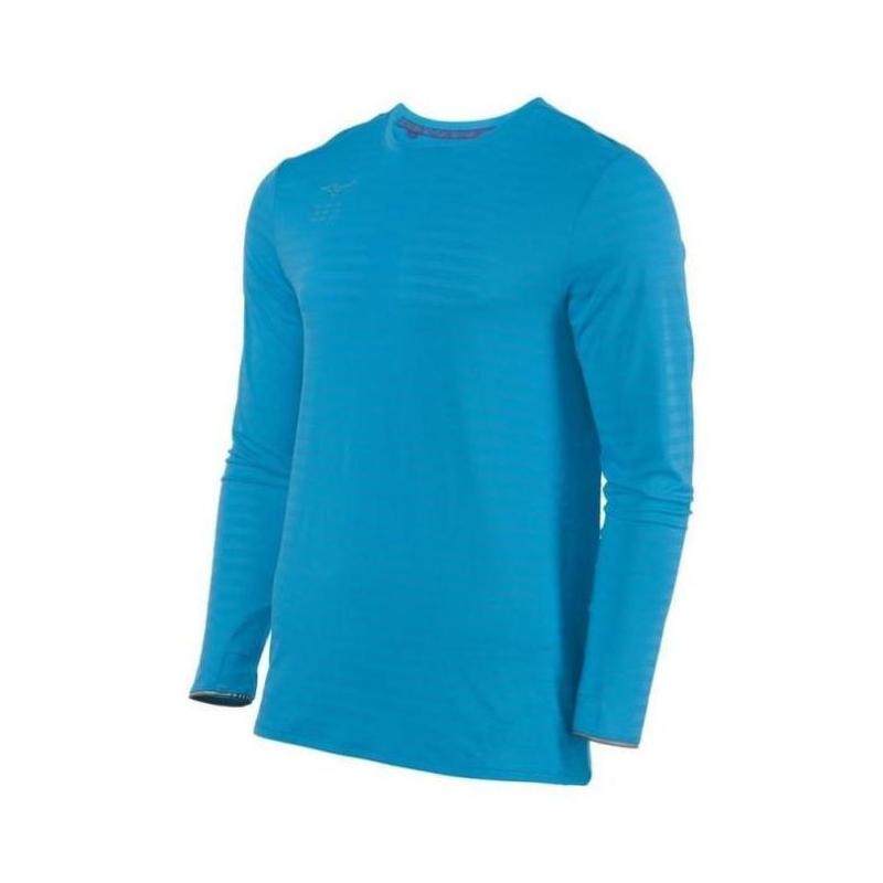 mizuno/美津浓男子运动t恤长袖春秋薄款2022新款内搭正品422130