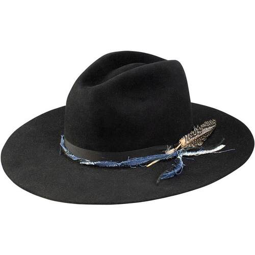 stetson男式宽檐舒适正品帽子