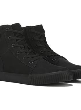 TIMBERLAND/添柏岚女板鞋高帮鞋运动休闲鞋Skyla纯色正品52231