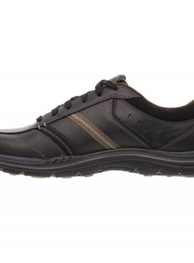 Skechers/斯凯奇男鞋真皮系带休闲皮鞋柔软舒适美国直邮64378