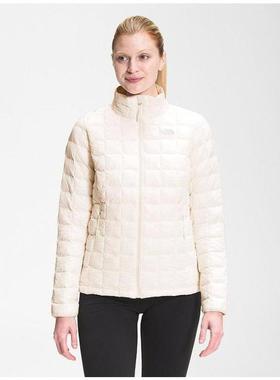 北面The North Face女棉衣棉服秋冬短款立领乳白色正品NF0A5GLD