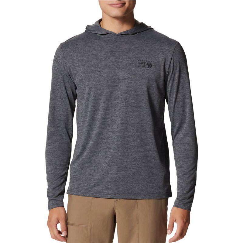 Mountain hardwear/山浩男防晒连帽衫套头衫上衣卫衣长袖T恤正品