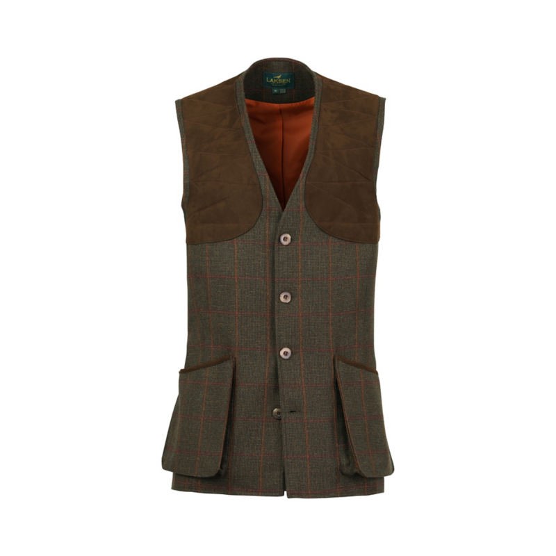 ORVIS男射击背心马甲无袖肩部射击垫春秋运动毛呢舒适户外2J5P