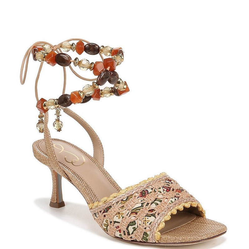 Sam Edelman女鞋露趾凉鞋高跟鞋细跟潮牌时尚优雅送女友春夏季