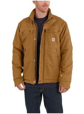 卡哈特carhartt外套男夹克工装服拉链立领秋冬加厚保暖挡风102182