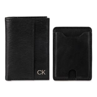 CALVIN KLEIN CK男钱包卡套2件套MAGSAFE功能商务风多卡位 ID屏蔽