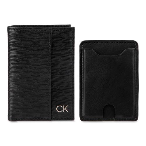 CALVIN KLEIN CK男钱包卡套2件套MAGSAFE功能商务风多卡位 ID屏蔽