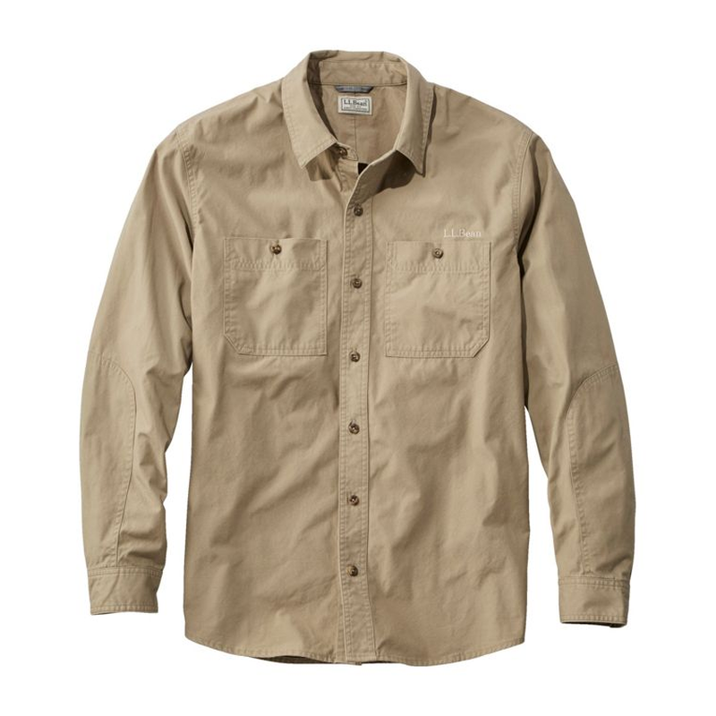 L.L.Bean宾恩男士衬衫长袖纯棉工装帆布衬衣休闲舒适美式男装春秋,男装,衬衫,淘宝优惠券,粉丝福利购,淘宝优惠卷