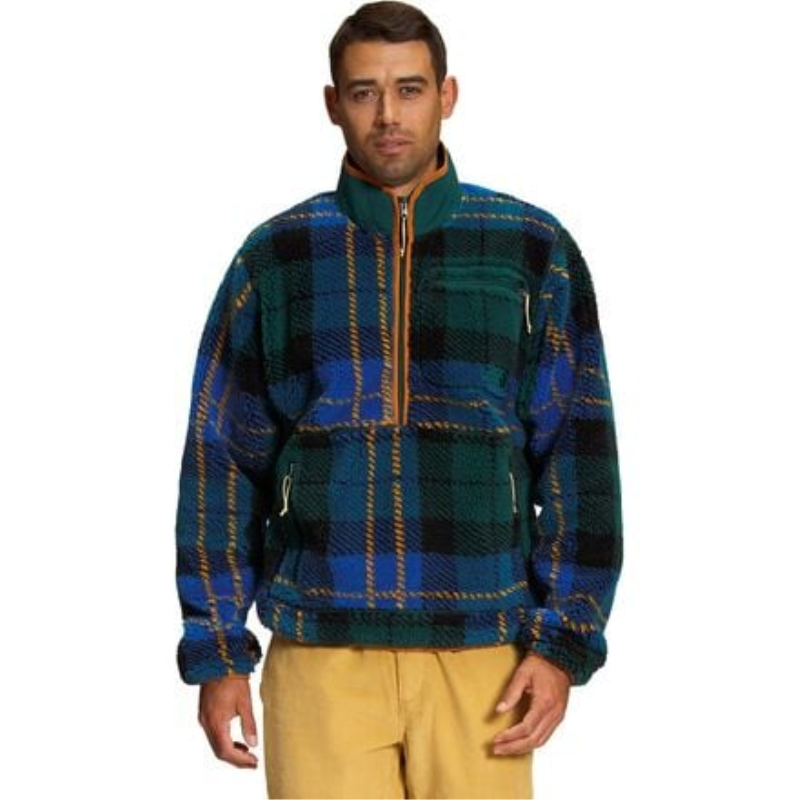 THE NORTH FACE/北面男夏尔巴羊毛套头衫卫衣外套潮牌正品TNFZC9P