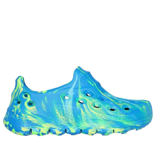 輕便透氣夏新品 Skechers 斯凱奇男涼鞋 洞洞鞋 243243 柔軟拼色正品