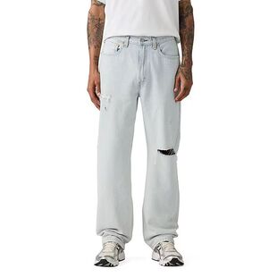 李维斯牛仔裤男款宽松565系列直筒破洞裤2026春夏季新款长裤男士