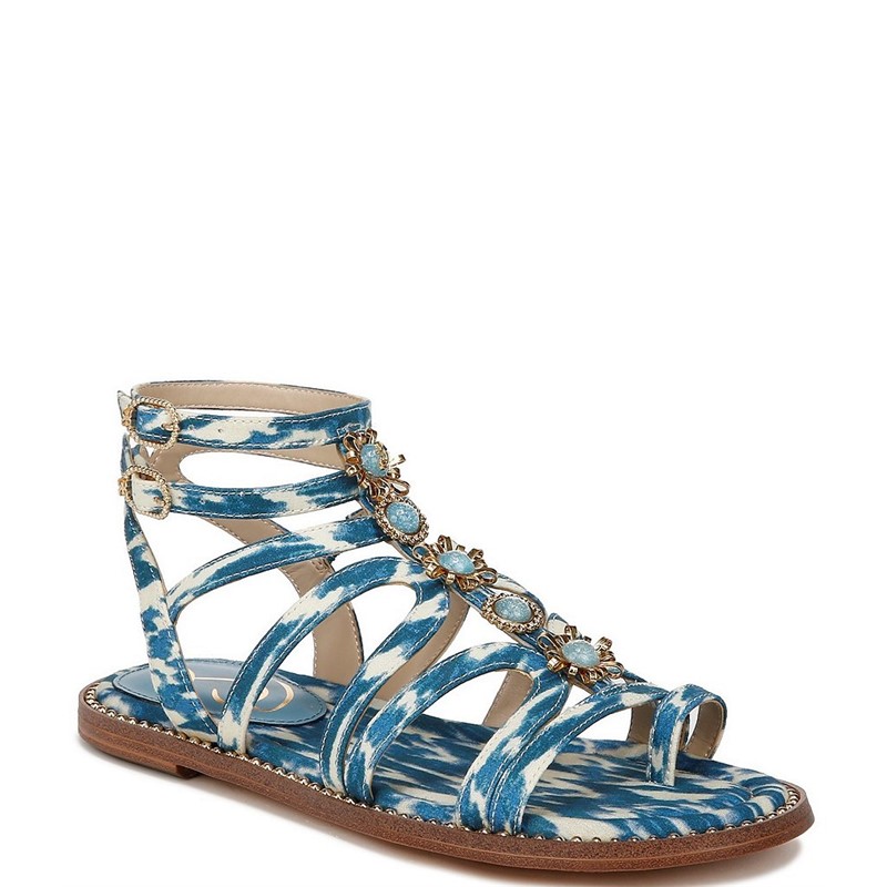 Sam Edelman女平底套指凉鞋时尚休闲沙滩鞋潮牌简约百搭春夏季