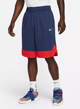 Nike/耐克男款运动短裤吸湿排汗速干宽松抽绳篮球AJ3914跑步