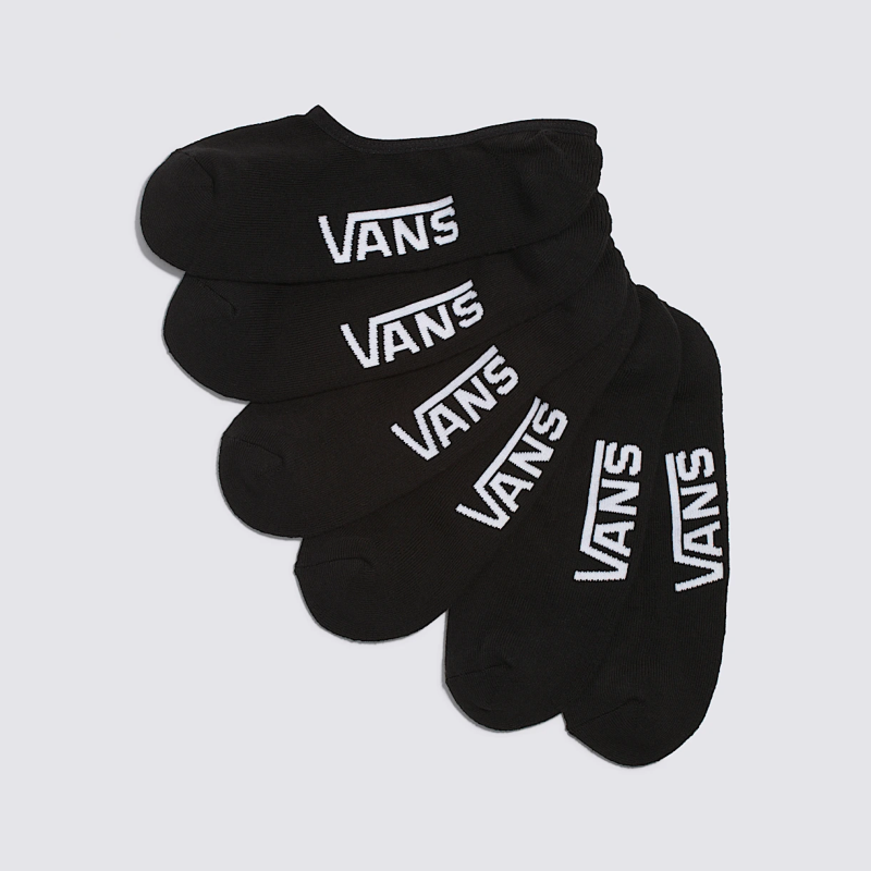 VANS范斯男袜子船袜3双夏季透气舒适运动袜柔软大LOGO晨跑步吸汗