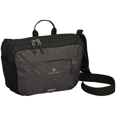 Eagle Creek单肩包斜跨羊毛里衬电子隔间拉链网眼正品10399777