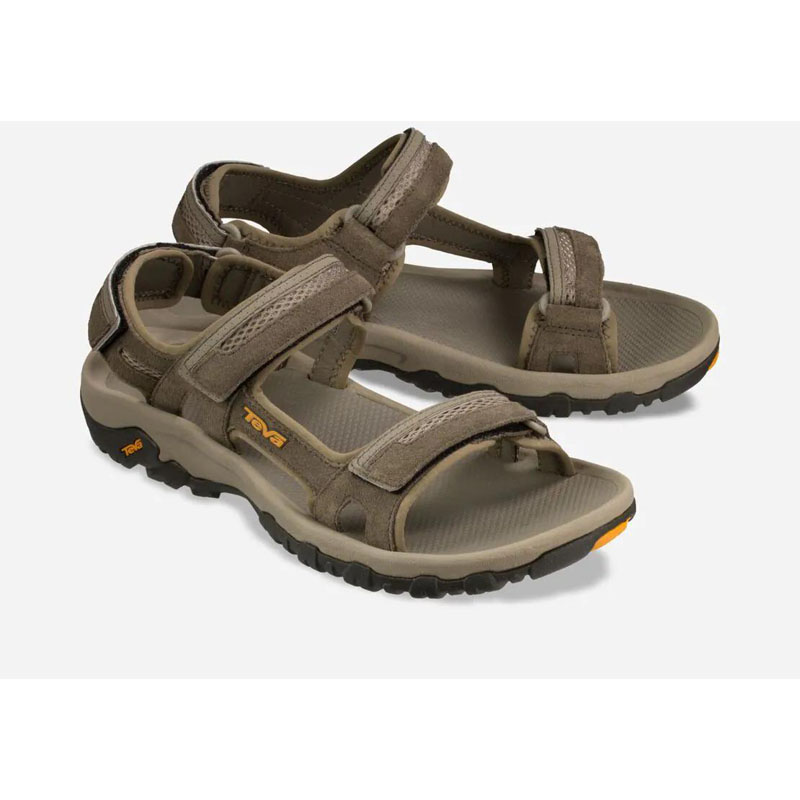 太哇皮面魔术贴轻质夏季沙滩鞋