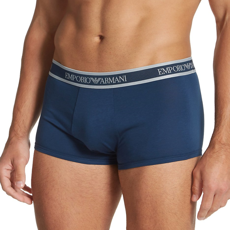 EMPORIO ARMANI/阿玛尼男平角内裤四角短裤头亲肤舒适正品1144799