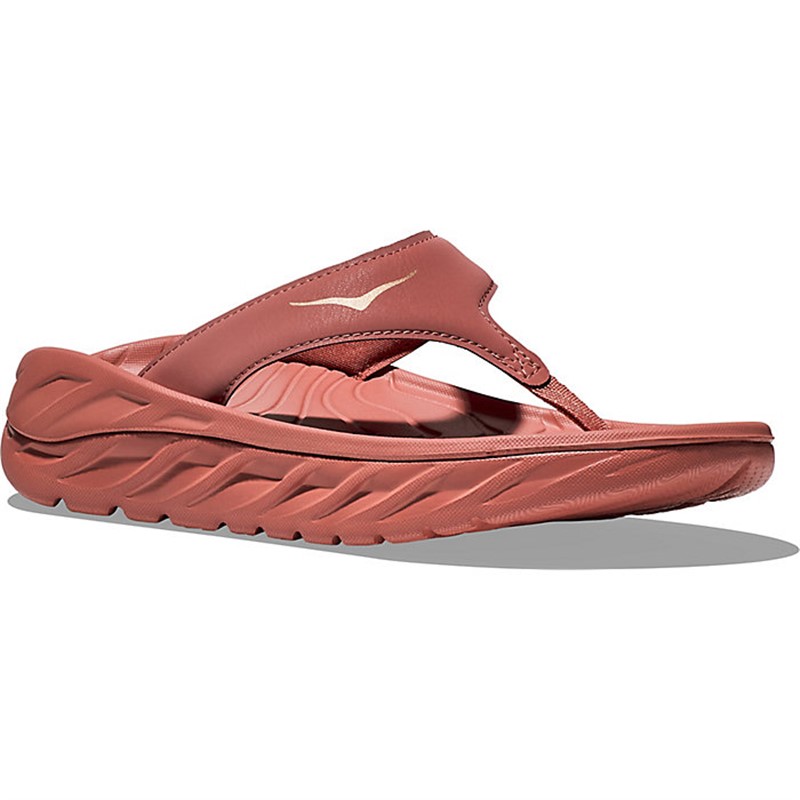 HOKA ONE ONE女拖鞋人字拖柔软舒适防滑透气Ora Recovery夏季正品