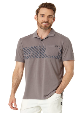 Oakley/欧克利男短袖运动T恤polo衫春秋透气打底翻领正品9846211