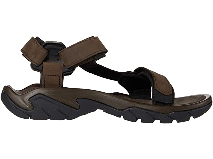 Teva/太哇男凉鞋皮面沙滩鞋魔术贴支撑防滑登山透气夏正品1015928