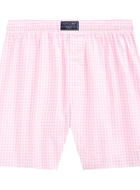 拉夫劳伦POLO RALPH LAUREN男士内裤四角裤平角内裤家居短裤纯棉