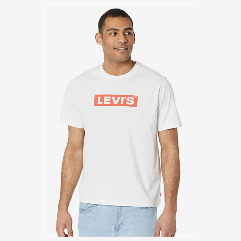 Levi’s李维斯宽松净版圆领logo