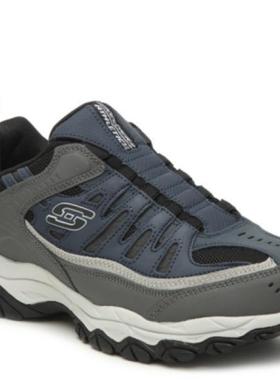 Skechers/斯凯奇男鞋运动休闲鞋套脚磨砂皮防滑百搭正品436750