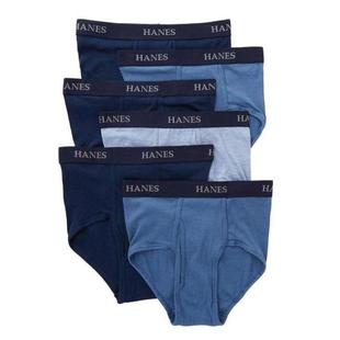 6条装 HANES 三角裤 H300363 恒适男内裤 高腰纯色透气弹力亲肤正品