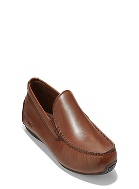 Cole Haan乐福鞋一脚蹬休闲皮鞋百搭舒适透气软底男正品502400