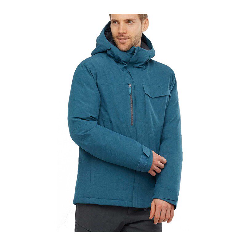 SALOMON/萨洛蒙户外休闲衣羽绒服600蓬鹅绒夹克外套上衣男冬正品