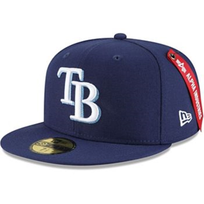 NEW ERA CAP男帽运动帽平檐高顶蓝色坦帕湾光芒时尚标签四季款