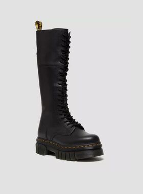 Dr.Martens马丁靴女靴长筒20孔Audrick 20i Boot老钱风软皮女鞋