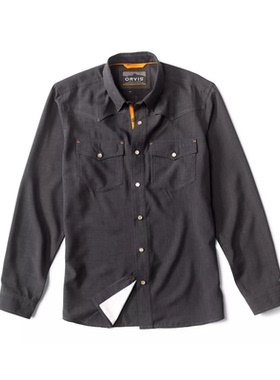 Orvis男装衬衫上衣吸湿排汗柔软透气时尚经典百搭春夏舒适气质