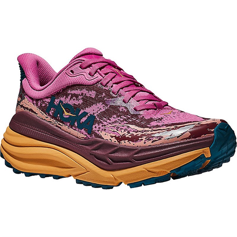 HOKA ONE ONE女运动鞋Stinson ATR 7休闲缓震提花网户外低帮正品