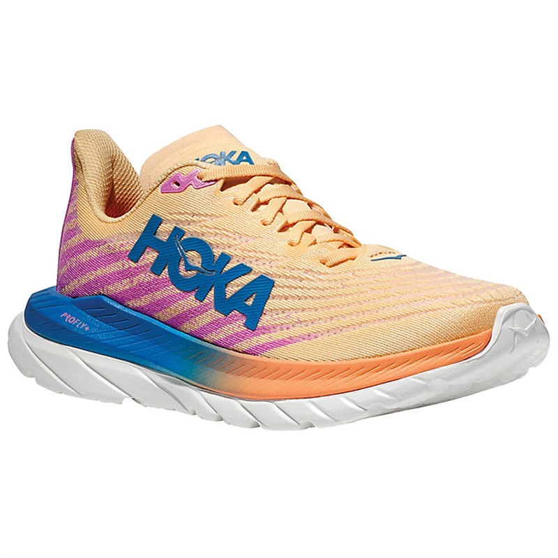 HOKA ONE ONE女运动鞋Mach 5休闲缓震轻量跑步户外网布低帮正品