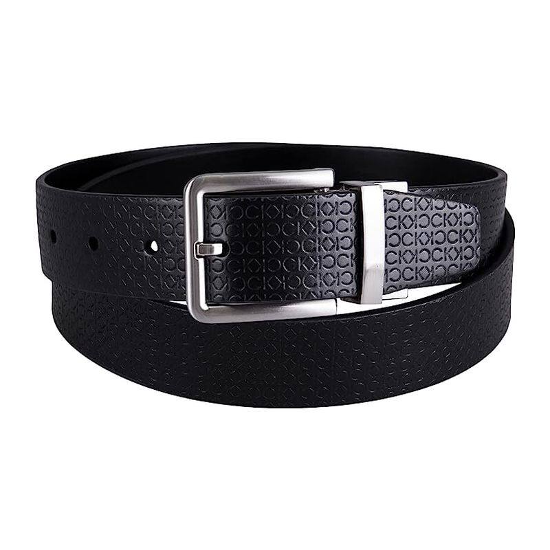 CK腰带男腰带Calvin Klein卡文克莱恩针扣裤裤带双面礼物3.5cm宽