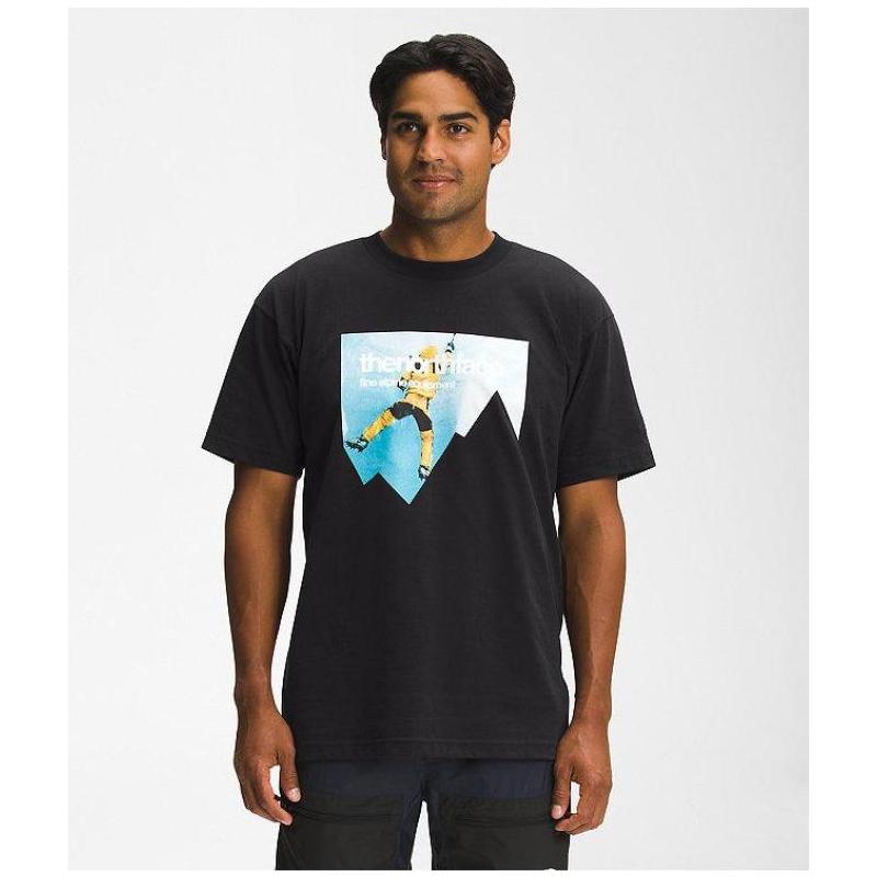 the north face/北面短袖t恤套头纯色休闲宽松纯棉正品nf0a5j56