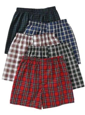 HANES/恒适男内裤纯棉5条装高腰纯色透气弹力亲肤正品H300332