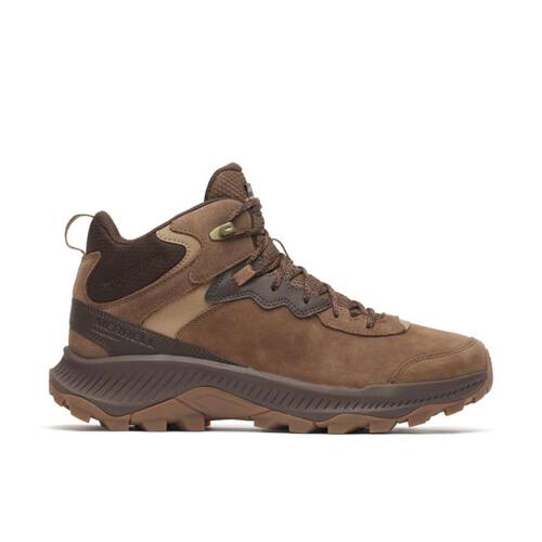 Merrell 迈乐男鞋真皮绒面革拼接防水户外徒步鞋休闲鞋缓震透气