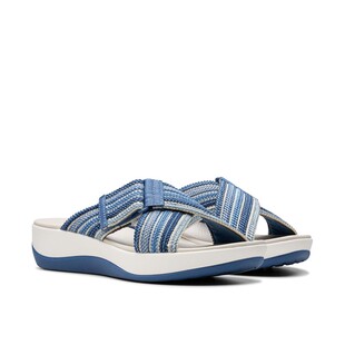 clarks其乐女鞋夏季凉鞋拖鞋一脚蹬尼龙鞋波西米亚风时尚9940920