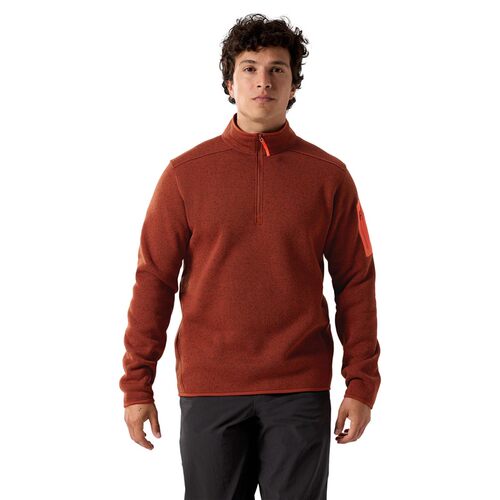 ARC'TERYX/始祖鸟男卫衣Covert开衫半拉链长袖T恤抓绒保暖秋冬
